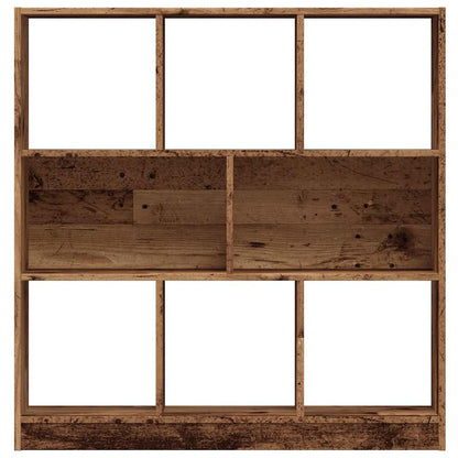 Boekenkast 97,5x29,5x100 cm bewerkt hout oud houtkleurig