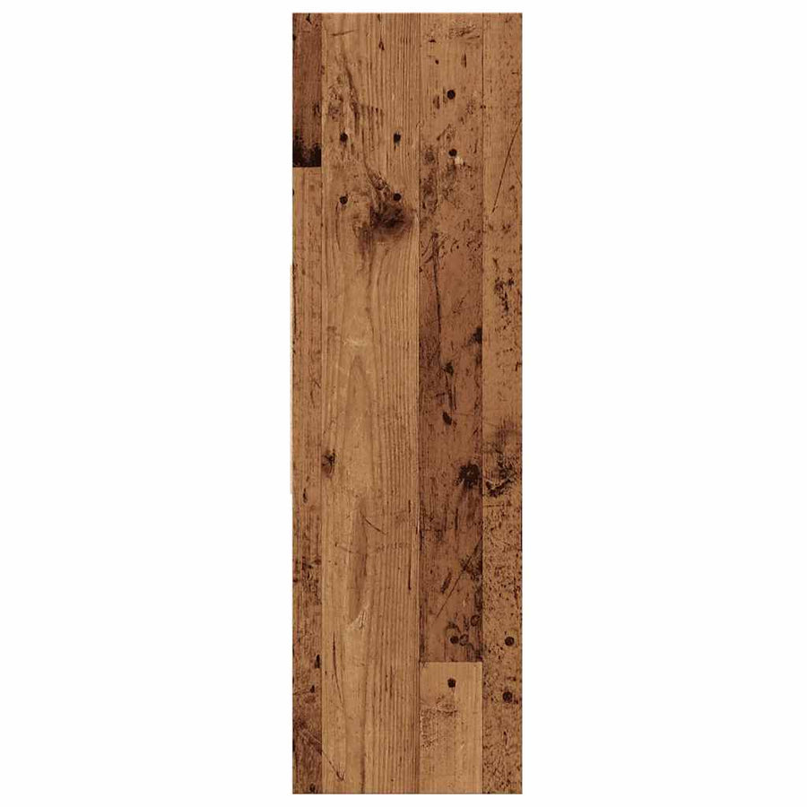 Boekenkast 97,5x29,5x100 cm bewerkt hout oud houtkleurig