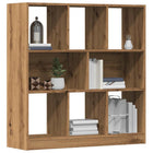 Boekenkast 97,5x29,5x100 cm bewerkt hout eikenkleur