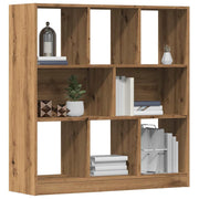 Boekenkast 97,5x29,5x100 cm bewerkt hout eikenkleur