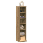 CD cabinet 21x20x88 cm engineered wood artisan oak finish
