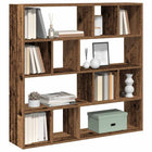 Boekenkast kamerscherm 105x24x102 cm oud hout