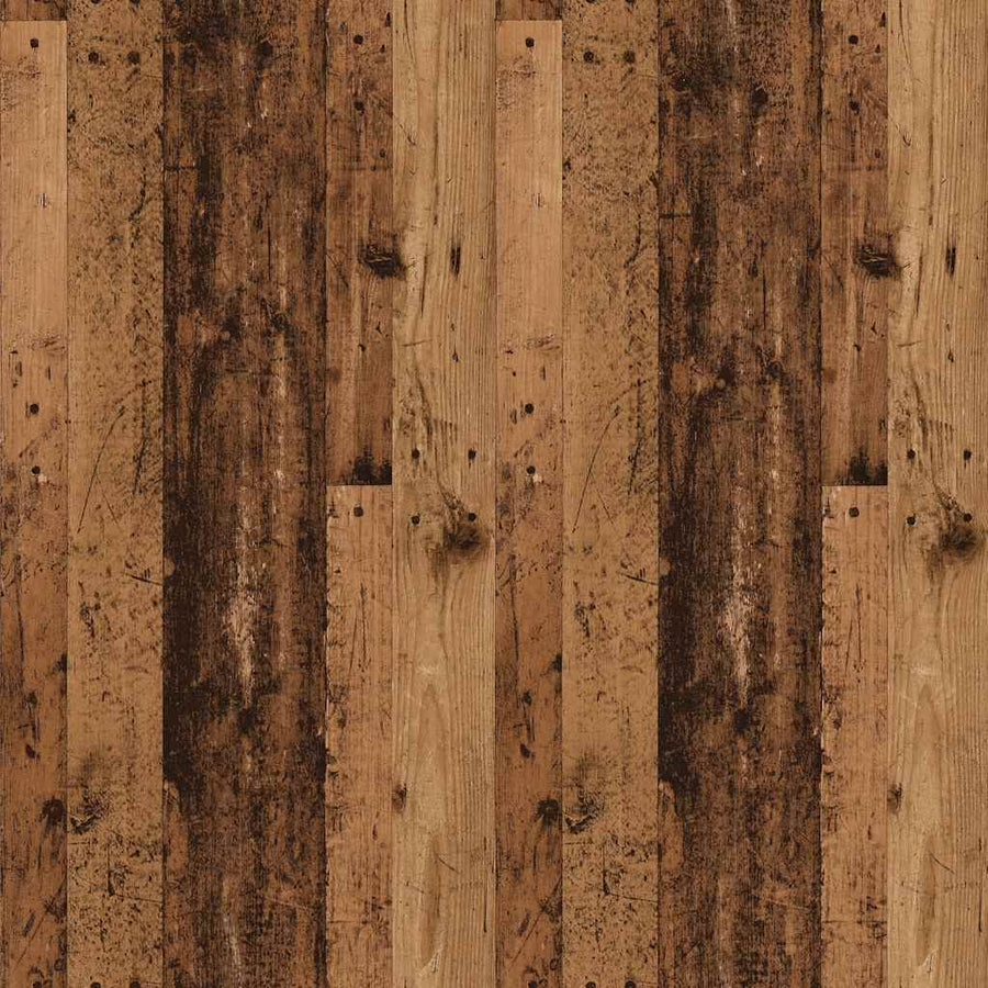 Dressoir 91x29,5x75 cm bewerkt hout oud houtkleurig
