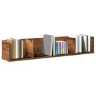 CD Wall Shelf 100x18x18 cm Engineered Wood Old Wood Colour