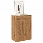 Schoenenkast 60x35x84 cm bewerkt hout eiken