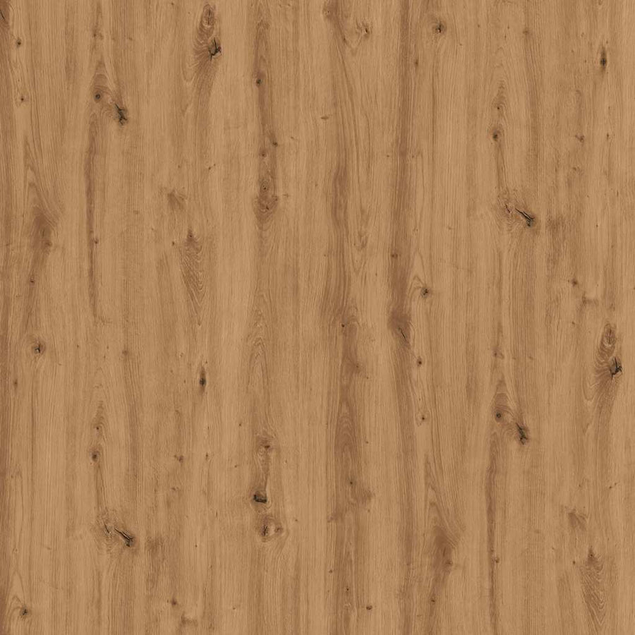 Salontafel 100x60x42 cm bewerkt hout artisanaal eikenkleur