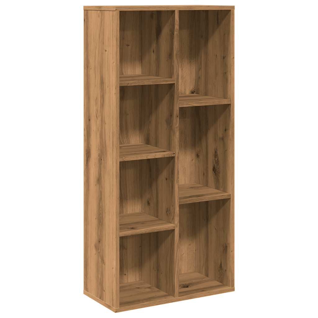 Boekenkast 50x25x104 cm artisanaal eikenkleur