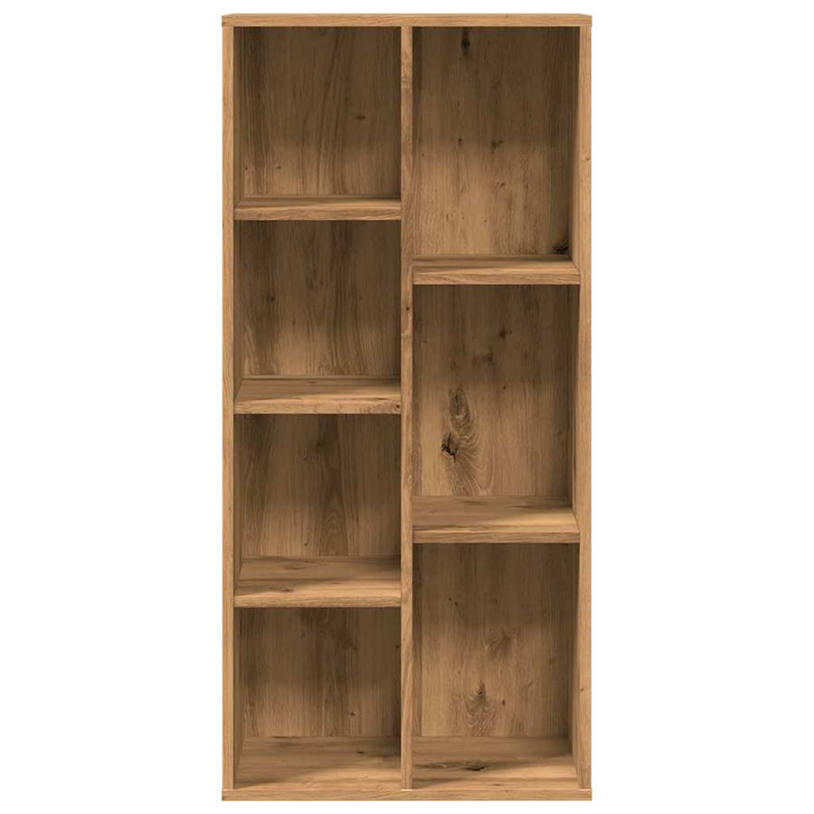 Boekenkast 50x25x104 cm artisanaal eikenkleur