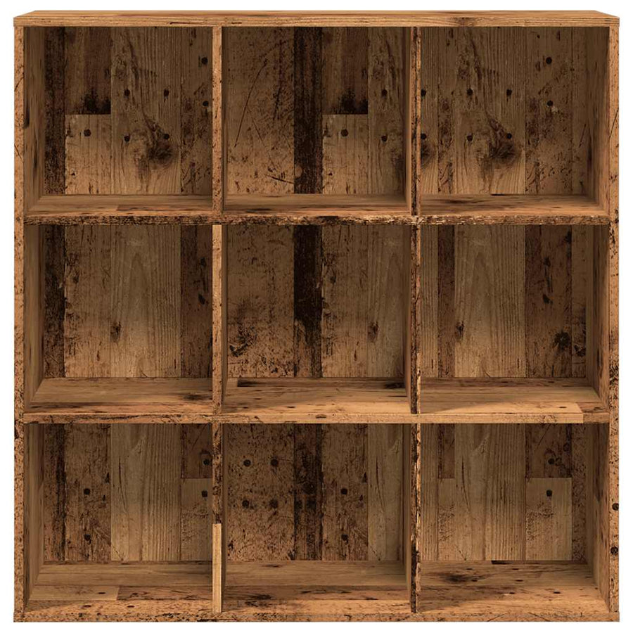 Boekenkast 98x29x97,5 cm oud houtkleurig