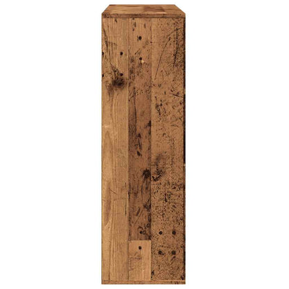 Boekenkast 98x29x97,5 cm oud houtkleurig
