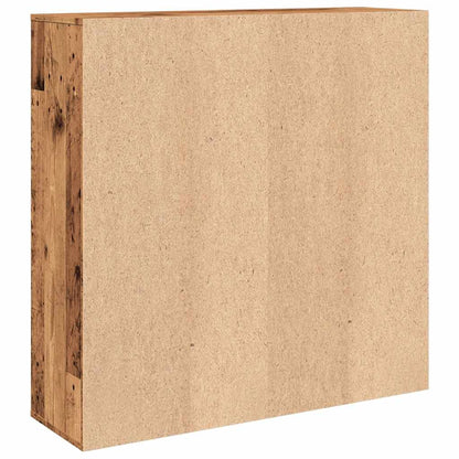 Boekenkast 98x29x97,5 cm oud houtkleurig