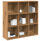 Bookcase 98x29x97.5 cm artisanal oak finish