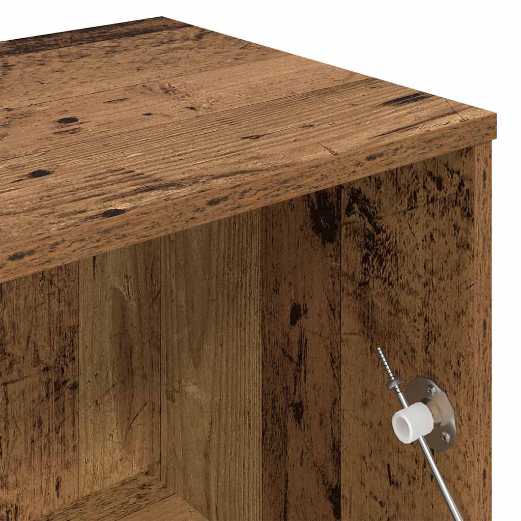 Tv-meubel 120x34x37 cm bewerkt hout oud houtkleurig