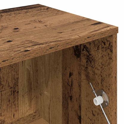 Tv-meubel 120x34x37 cm bewerkt hout oud houtkleurig