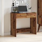 Desk 80x40x75 cm treated wood old wood color