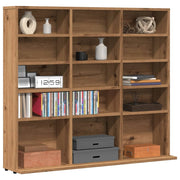 CD cabinet 100x23x89.5 cm engineered wood artisanal oak-colored