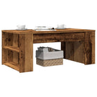 Coffee table 102x55x42 cm treated wood old wood-colored