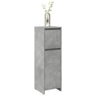 Bathroom cabinet 30x30x95 cm particle board concrete grey