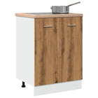 Base cabinet Lyon 60x46x81.5 cm engineered wood artisanal oak color