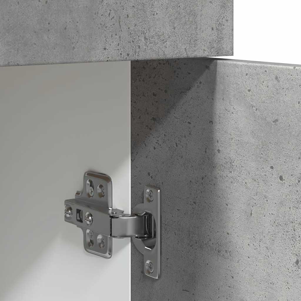 Onderkast met lade 40x46x81,5 cm bewerkt hout betongrijs