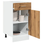Onderkast 40x46x81,5 cm bewerkt hout artisanaal eiken