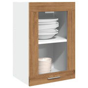 Bovenkast 40x31x60 cm bewerkt hout eikenkleurig
