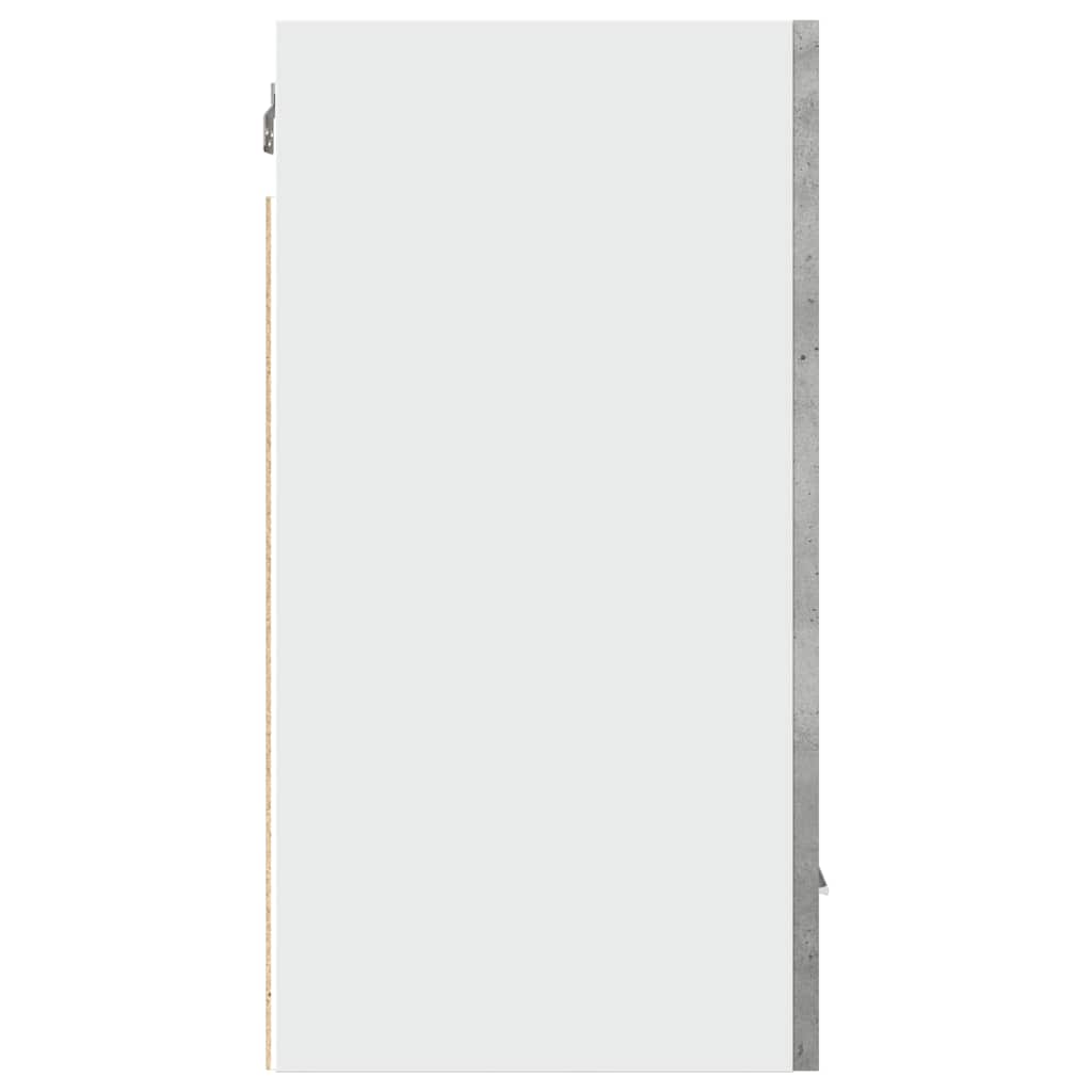 Hangkast 30x31x60 cm bewerkt hout betongrijs