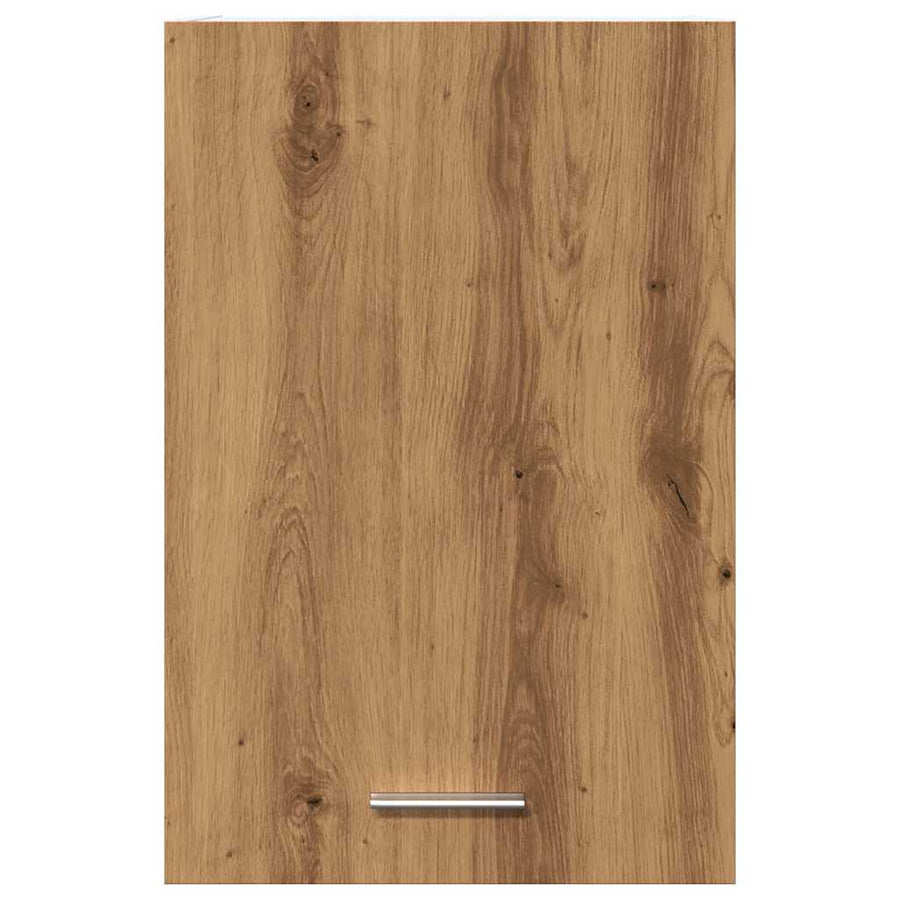 Hangkast 40x31x60 cm bewerkt hout artisanaal eikenkleur