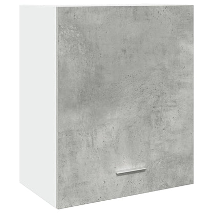 Hangkast 50x31x60 cm bewerkt hout betongrijs