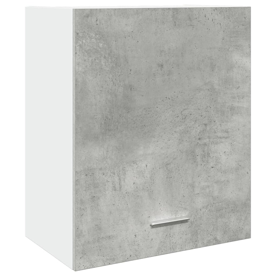 Hangkast 50x31x60 cm bewerkt hout betongrijs