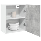 Wall cabinet Lyon 50x31x60 cm engineered wood concrete grey