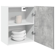 Bovenkast 50x31x60 cm bewerkt hout betongrijs