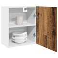 Bovenkast Lyon 50x31x60 cm bewerkt hout oud houtkleurig