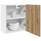 Bovenkast 50x31x60 cm bewerkt hout eikenkleur
