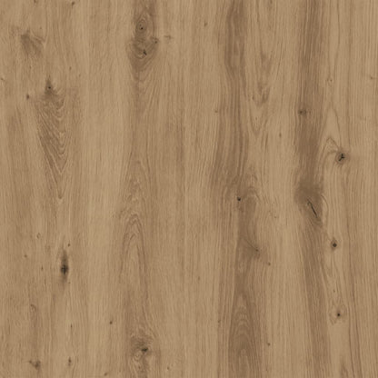Hangkast 80x31x60 cm bewerkt hout artisanaal eikenkleur