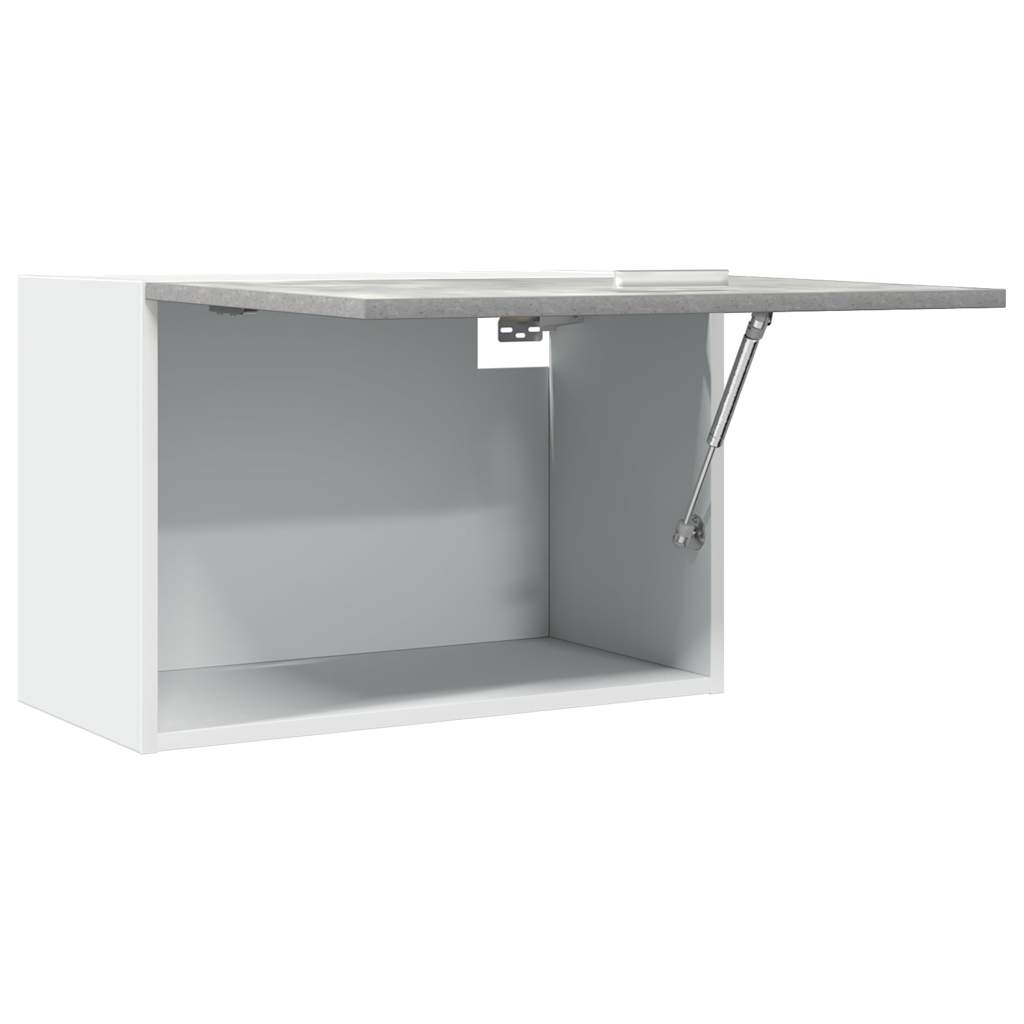 Hangkast 60x31x40 cm spaanplaat betongrijs