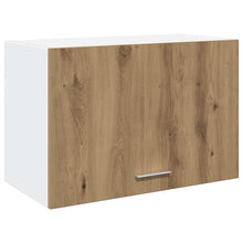 Hangkast 60x31x40 cm bewerkt hout artisanaal eikenkleur