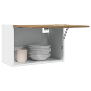 Bovenkast 60x31x40 cm bewerkt hout eikenkleur