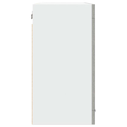 Hangkast 80x31x60 cm betongrijs