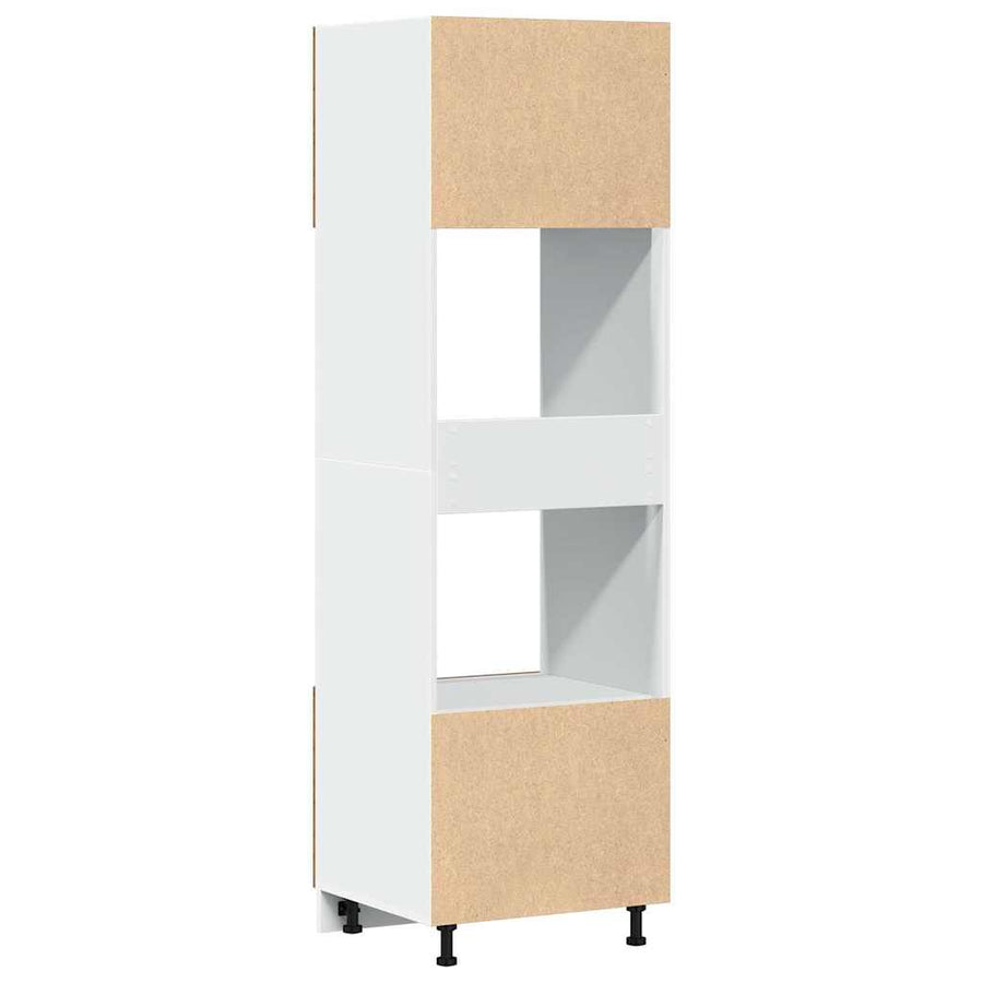Magnetronkast 60x57x207 cm bewerkt hout oud houtkleurig
