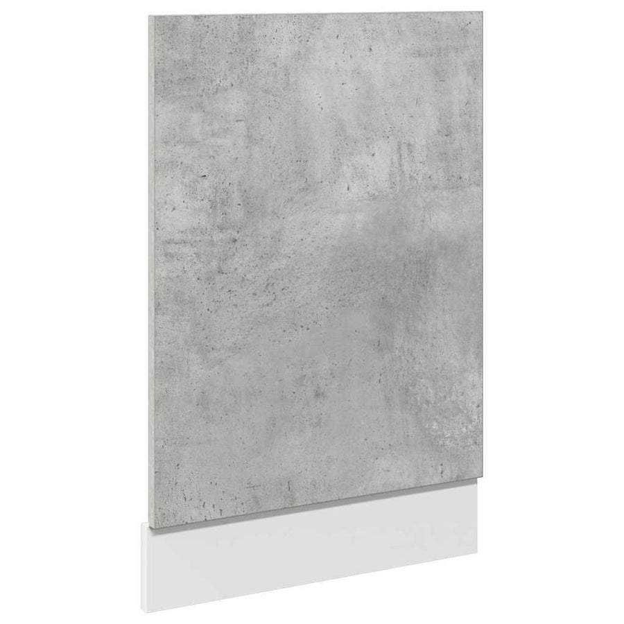 Vaatwasserpaneel Lyon 45x3x67 cm betongrijs