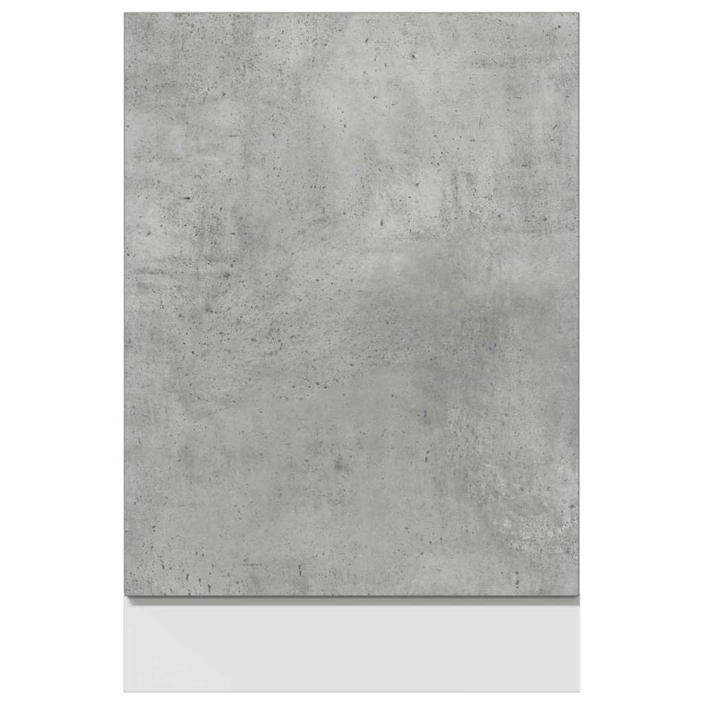 Vaatwasserpaneel Lyon 45x3x67 cm betongrijs