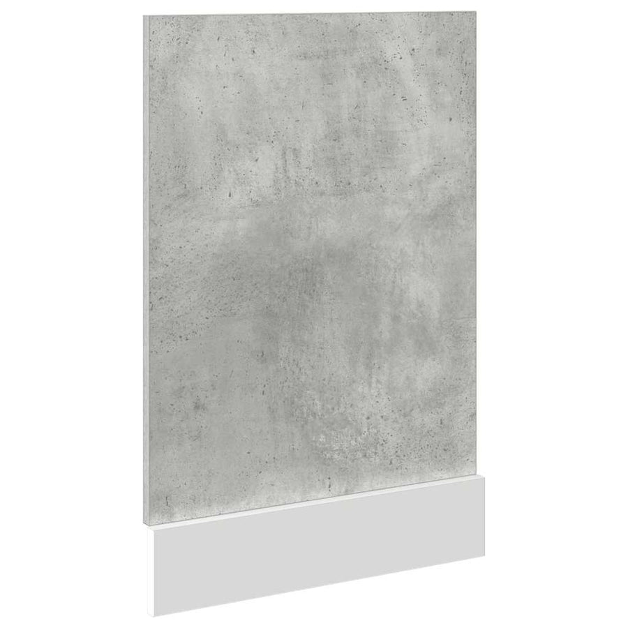 Vaatwasserpaneel Lyon 45x3x67 cm betongrijs