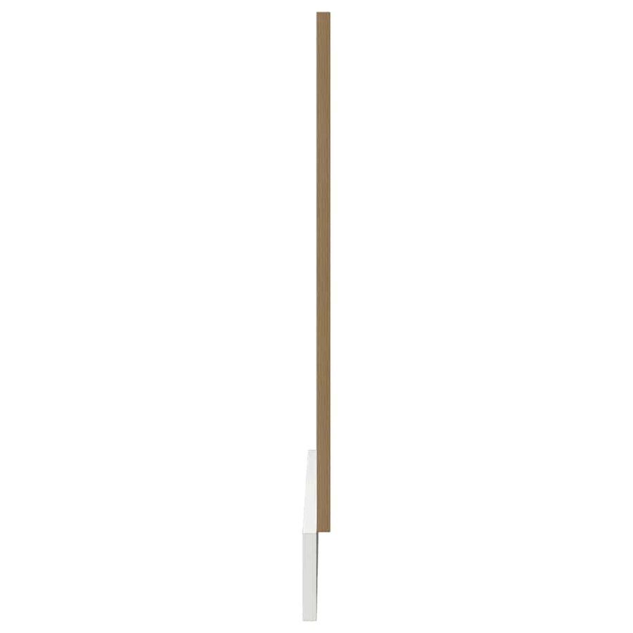 Vaatwasserpaneel Lyon 60x1,5x67 cm bewerkt hout artisanaal eiken