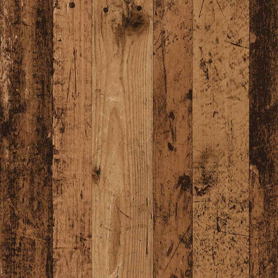 Boekenkast 82,5x30,5x80 cm bewerkt hout oud houtkleurig