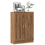 Boekenkast 82,5x30,5x115 cm bewerkt hout eikenkleur