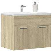Wastafelkast 60x38,5x46 cm spaanplaat sonoma eiken
