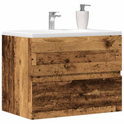 Bathroom cabinet 60x38.5x45 cm engineered wood vintage wood look