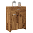 Bathroom Cabinet 60x33x80 cm Engineered Wood Old Wood Colour