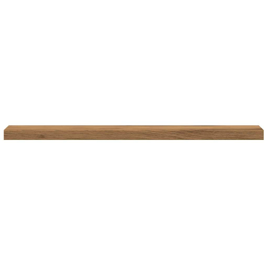 Wandschappen 4 st 40x20x1,5 cm bewerkt hout artisanaal eiken